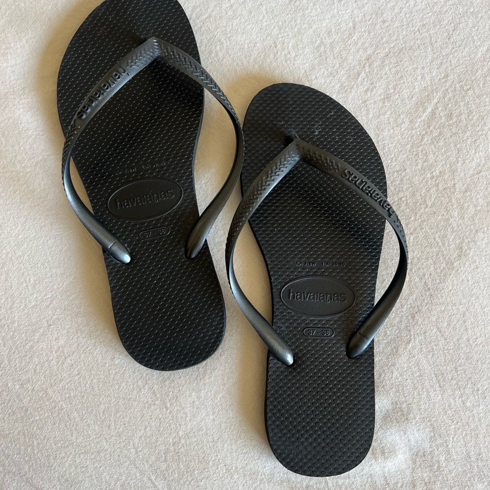 Slim Fit  Black Havainana’s